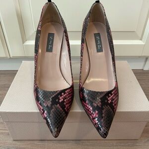 SJP by Sarah Jessica Parker Pink and Black Heels
